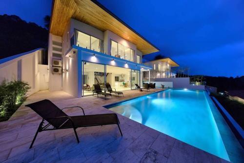 6 Br Luxury Seaview Villa Bang Po (Lil)