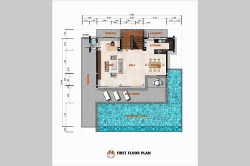 Villa 1 Bedroom Luxury Sea View Zoe