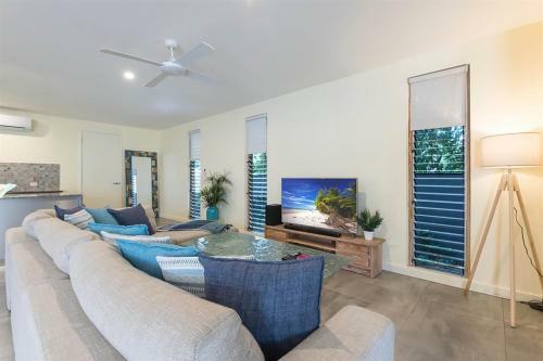 Beachside Villa With Private Lap Pool