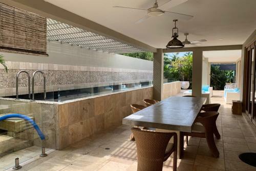 Beachside Villa With Private Lap Pool