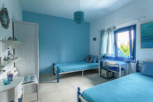 Navy Greece Villa With Swimming Pool & Sea View