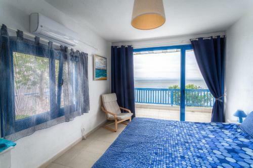 Navy Greece Villa With Swimming Pool & Sea View