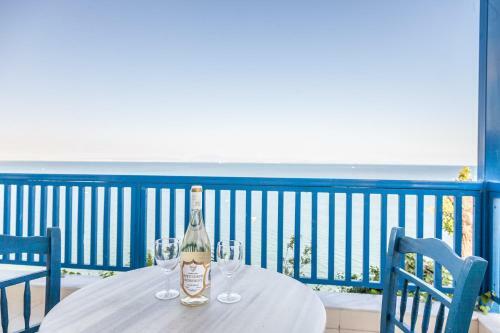 Navy Greece Villa With Swimming Pool & Sea View