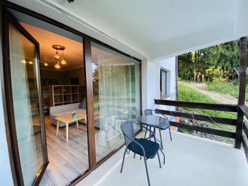 Bright Apartment With Balcony Mountain View