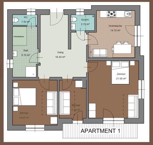 Apartamento Appartment Nr 1