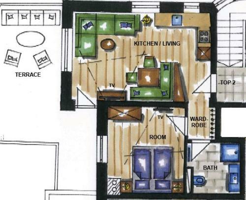 Apartamento A Casa Aquamarin