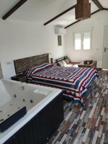 Villa Bali Con Jacuzzi Climatizado Y Piscina Climatizada Con Jacuzzi