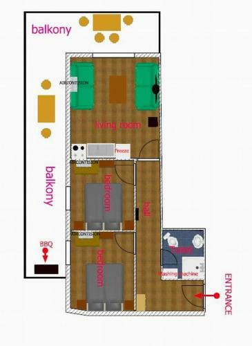 Nea Peramos Apartment Up To 8 Person