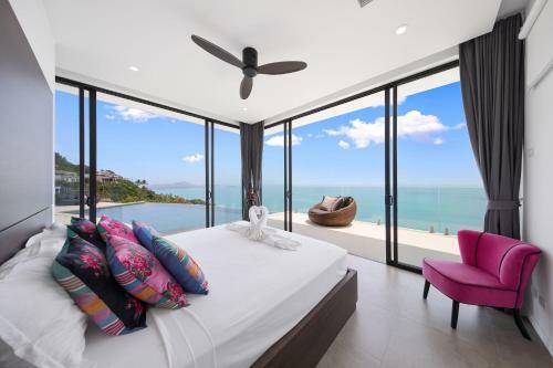 Location de Vacance Piscine Vue Mer - Villa Koh Samui