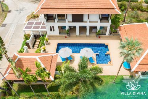 Villa Divina - Stunning Pool Villa 3 Mins Walk To Beach
