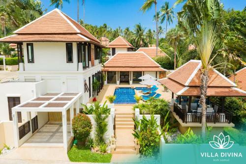 Villa Divina - Stunning Pool Villa 3 Mins Walk To Beach