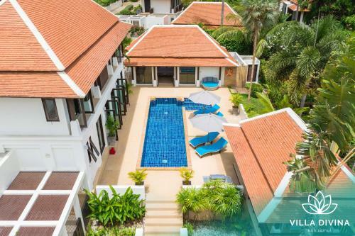 Villa Divina - Stunning Pool Villa 3 Mins Walk To Beach