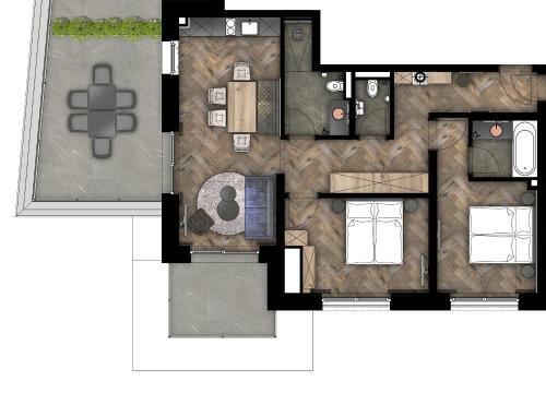 Apartamento The Matthew - Copper Lodge