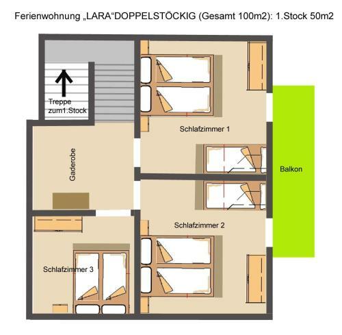 Apartamento Appartement Lara & Lea