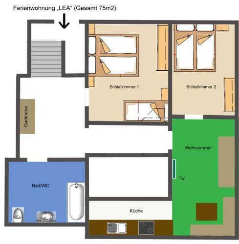 Apartamento Appartement Lara & Lea