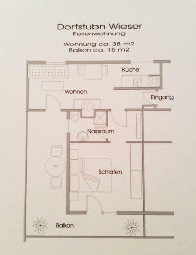Apartamento Dorfstubn-wieser Ferienwohnungen