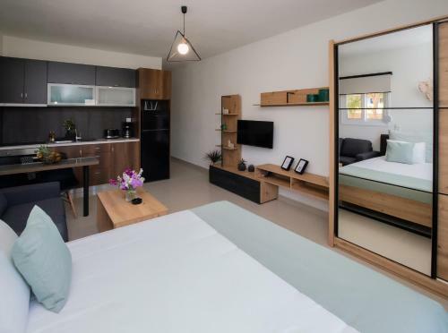 Apartamento Studio Athena With Panoramic View Of Makrygialos