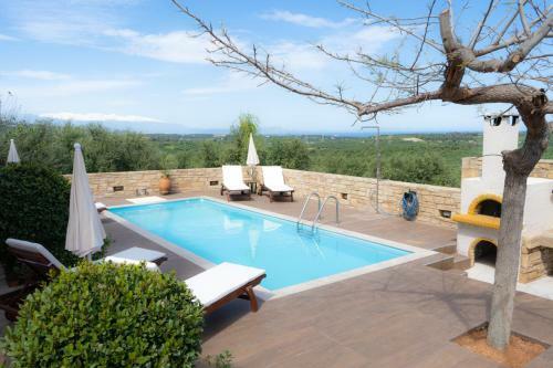 P&s Luxury Home In Cretan Nature With Sea View