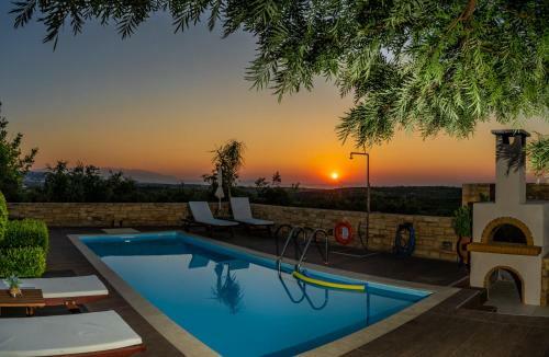 P&s Luxury Home In Cretan Nature With Sea View