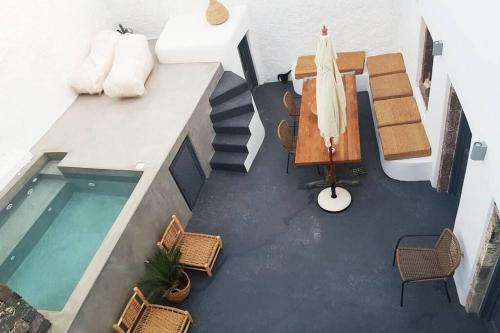 Villa Santorini Folia Cave House, 4 Pers, View, Jacuzzi