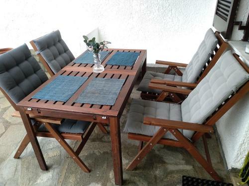 Apartamento Strandhaus Mit Meerblick In Skala Fourkas