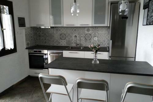 Apartamento Strandhaus Mit Meerblick In Skala Fourkas