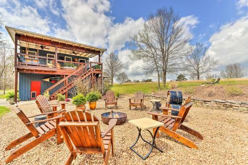 Apartamento Modern Outdoor Escape Deck, Kayak, Mtn Views