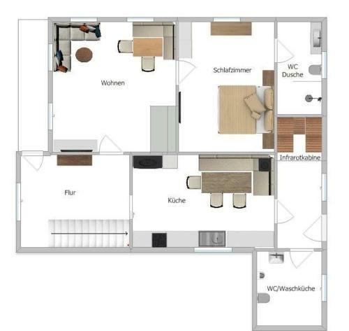 Apartamento Ferienwohnung Valkastiel