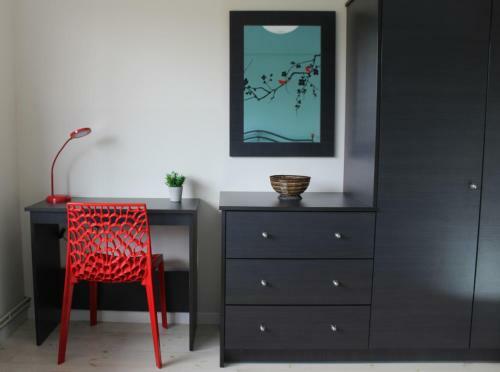 Red Vinyl Apartment