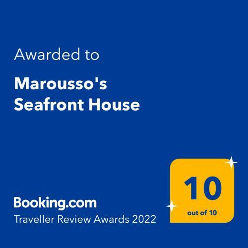 Marousso's Seafront House