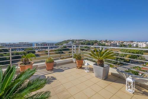 Apartamento Sunny Penthouse,modern Amenities+aegean View