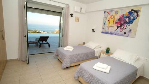 Eva Villas East, With Infinity Pool & And Panoramic Sea View