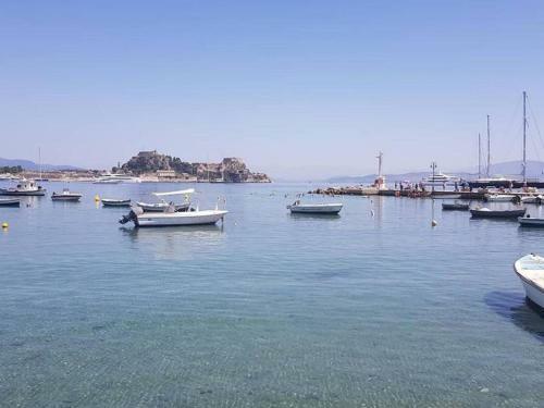 Inviting Apartment In Corfu With Sea View And Balcony