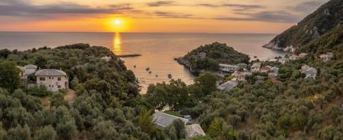 Olive House In Damoucharu With A Sea View