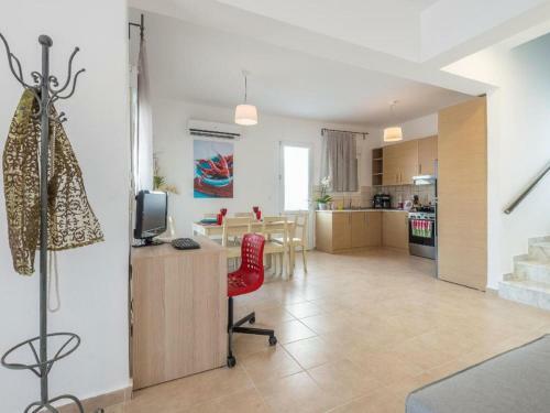 Attractive Holiday Home In Gennadi With Shared Swimming Pool