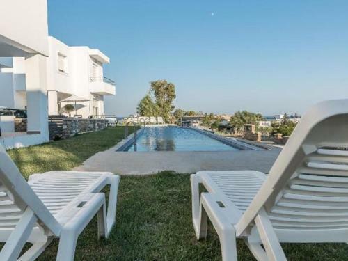 Ravishing Holiday Home In Gennadi With Shared Swimming Pool
