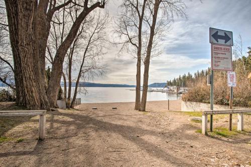 Coeur Dalene Home About Half Mi To Sanders Beach!