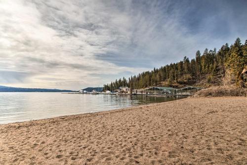 Coeur Dalene Home About Half Mi To Sanders Beach!