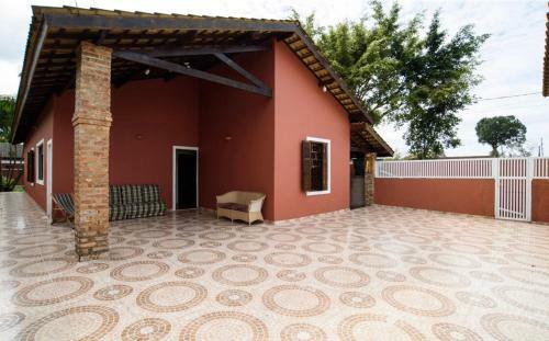 Casa Com Piscina Em Boraceia A 400 Metros Da Praia