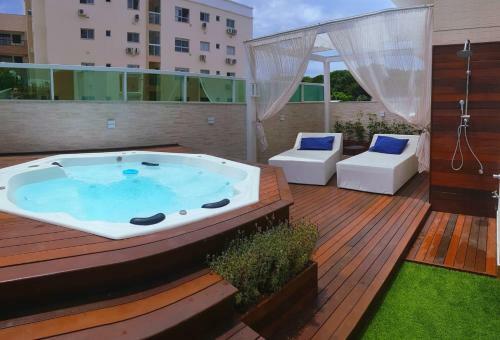 Apartamento Apto Com Jacuzzi Exclusiva Garden Completo Palmas