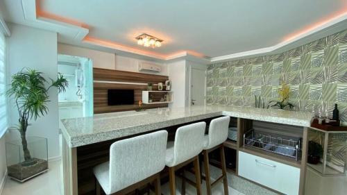 Apartamento Para 5 Pessoas Na Praia de 4 Ilhas.