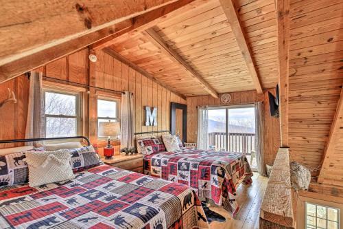 Apartamento Scenic, Authentic Cabin With Sweeping Mtn Views