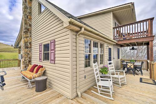 Apartamento Scenic, Authentic Cabin With Sweeping Mtn Views