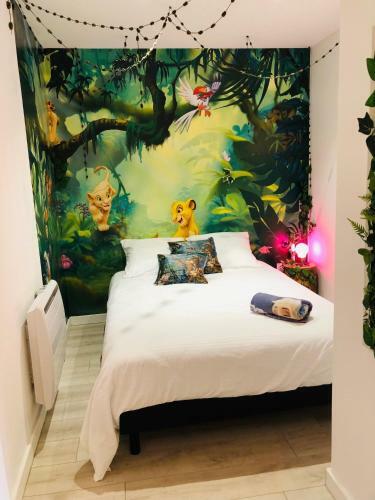 Apartamento Le Magic, Superbe D�coration Disney, 2-5 Pers, Cour Int�rieure, Tarbes