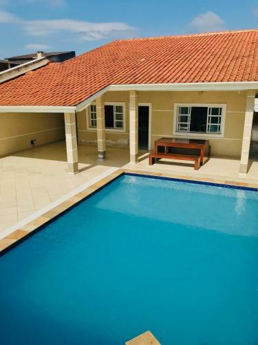 Casa de Praia Com Piscina E Churrasqueira - Indai� Bertioga