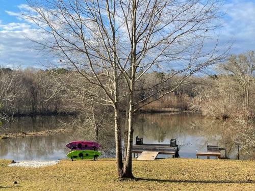 New! Lake House Retreat With Private Dock, Kayaks & Firepit