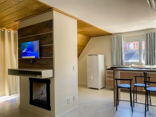 Apartamento A 500m Da Rua Coberta - 1 Su�te - Para 4 Pessoas