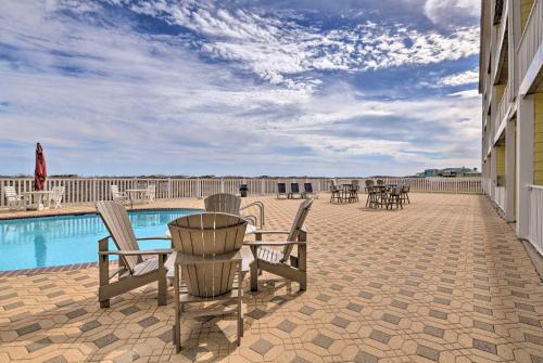 Apartamento Beachfront Port Aransas Condo With Ocean Views!