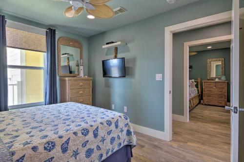 Apartamento Beachfront Port Aransas Condo With Ocean Views!