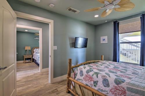 Apartamento Beachfront Port Aransas Condo With Ocean Views!